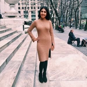 BCBG Maxazria dress, XXS brown